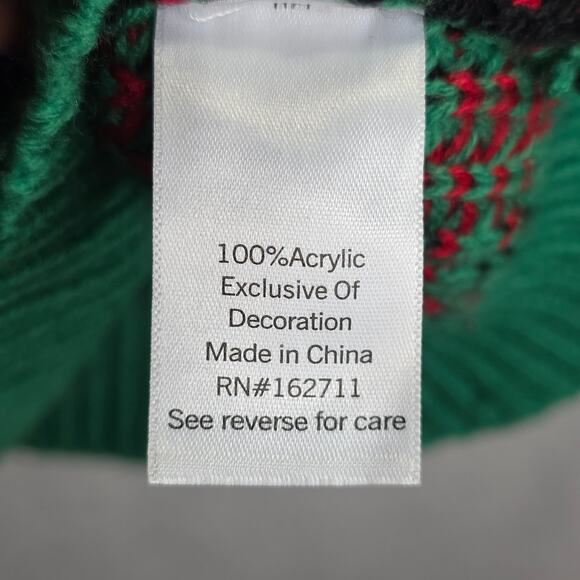 Cat Ugly Sweater XXL by Celebrate Together tops. M's. Cat drinking Crewneck Fun - Picture 10 of 13